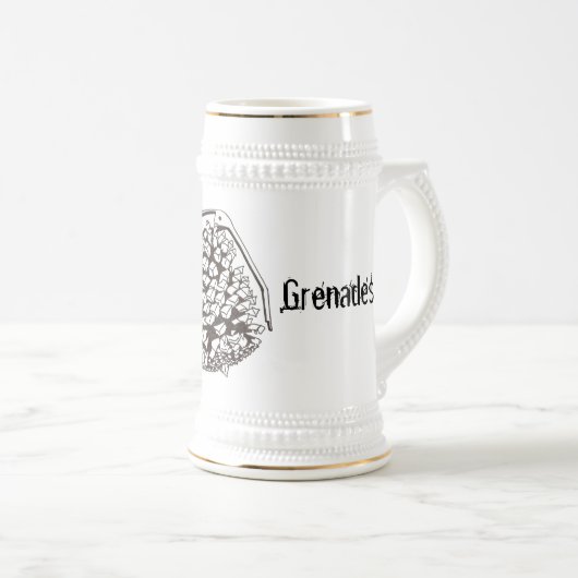 La tasse explosive (Devant droit)