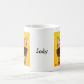 La tasse faite sur commande de chat de tasse (Centre)