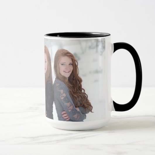 La tasse faite sur commande de soeurs vous (Droite)