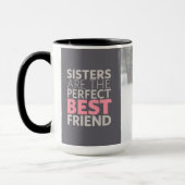 La tasse faite sur commande de soeurs vous (Gauche)