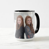 La tasse faite sur commande de soeurs vous (Devant droit)