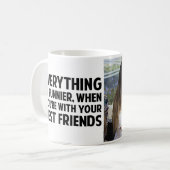 La tasse faite sur commande des meilleurs amis (Devant gauche)