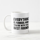 La tasse faite sur commande des meilleurs amis (Gauche)
