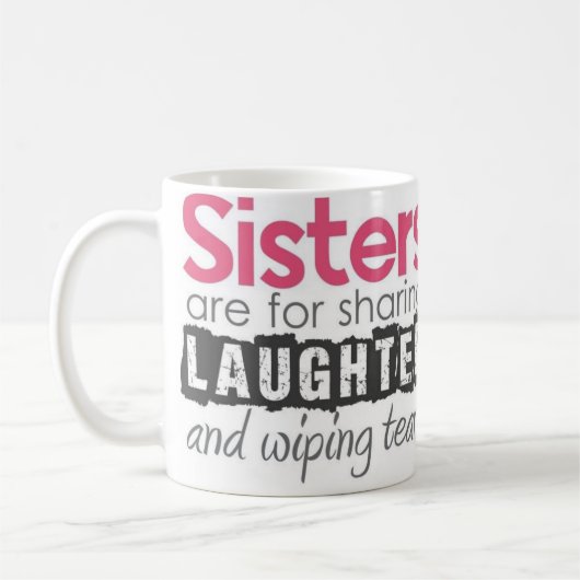 la tasse faite sur commande des soeurs 1oz (Gauche)