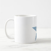 La tasse faite sur commande d'étoile de bureau (Gauche)