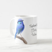 La tasse féerique splendide de roitelet (Devant gauche)