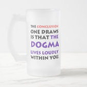 La tasse fort givrée des vies de dogme (Gauche)