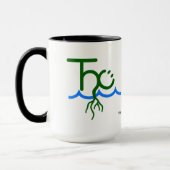 La tasse heureuse de Cultivator™ 15oz (Gauche)