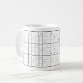 La tasse insoluble de Sudoku (Devant gauche)