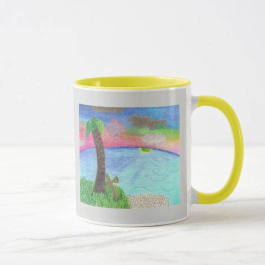 La tasse inspirée de plus grand rivage (Droite)