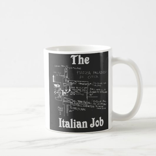 La tasse italienne de carte du travail (Droite)