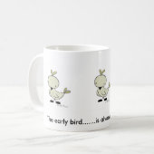 La tasse la plus mignonne d'oiseau tôt (Devant gauche)
