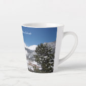 La tasse latte du parc national des Rocheuses (Droite)