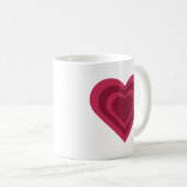 La tasse Le cœur hypnotisant  (Devant droit)