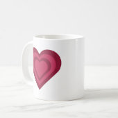 La tasse Le cœur hypnotisant  (Devant gauche)