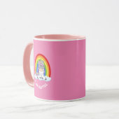 La tasse licorne rose parfaite pour son anniversai (Devant gauche)