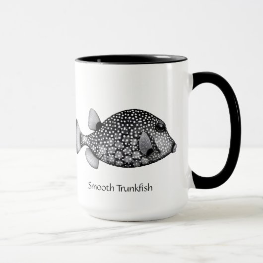 La tasse lisse de Trunkfish (Droite)