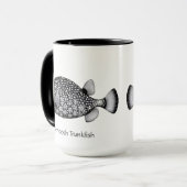 La tasse lisse de Trunkfish (Devant gauche)