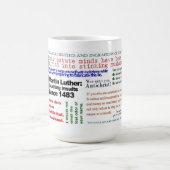 La tasse luthérienne d'insulte (Centre)