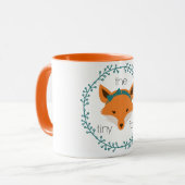 la tasse minuscule de renard (Devant gauche)