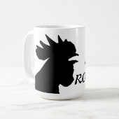 La tasse noire de coq (Devant gauche)