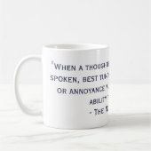 La tasse notoire de citation de RBG (Gauche)