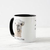 La tasse officielle de lama de gazouillement (Devant gauche)
