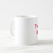 La tasse originale de bébé de patron (Devant gauche)