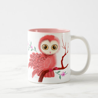 La tasse pensive de collecteur de hibou par
