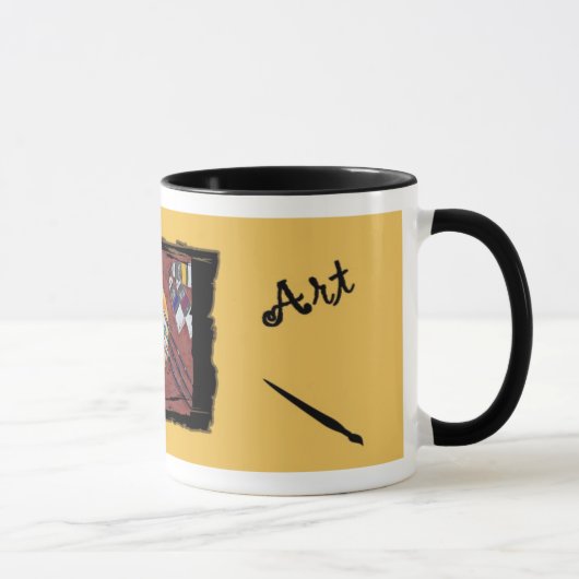 La tasse personnalisable de l'artiste (Droite)
