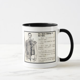 La tasse personnalisée par costumes vintages des