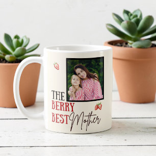 La tasse photo de la meilleure mère aux fruits