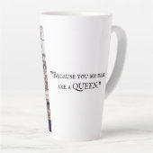 La tasse Pink Lady convient à une reine (Angle droit)