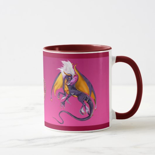 La tasse pourpre de dragon (Droite)