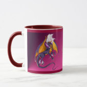 La tasse pourpre de dragon (Gauche)