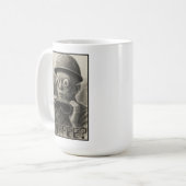 La tasse radioactive aux gros yeux mutants (Devant gauche)