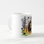 La tasse rare de carte de magicien d'Oz (Devant gauche)