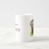 La tasse "regard de porcelaine tendre de DIBBLE il (Devant)