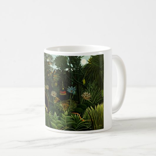 La tasse rêveuse de Rousseau "" - choisissez le (Devant droit)