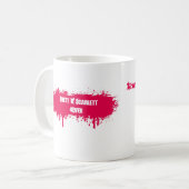 La tasse rouillée de coeur (Devant gauche)