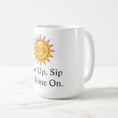La tasse Sip Up & Shine (Devant droit)