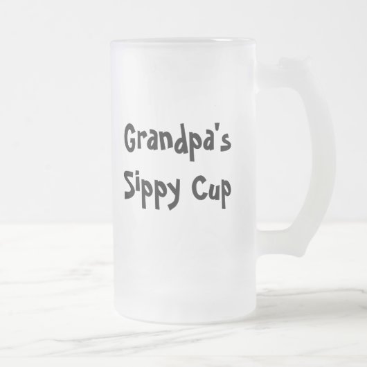 La tasse sippy de grand-père (Droit)