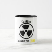 La tasse "Tc99m de ton de la technologie deux de (Centre)