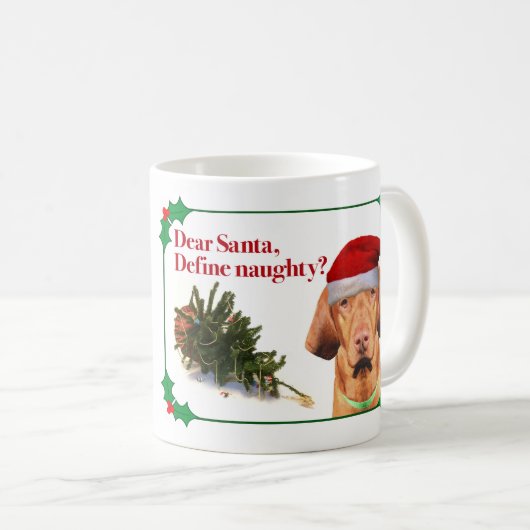 La tasse vilaine de Vizsla (Devant droit)