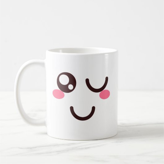 La tasse Visage Mignon 3 (Gauche)