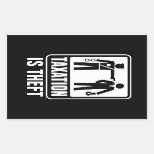 La Taxation Est Un Sticker De Vol