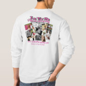 La Te Da Basic Long Hoeve T-shirt (Achterkant)