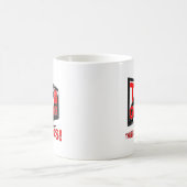 La télé est Gooder Funny Mug (Centre)