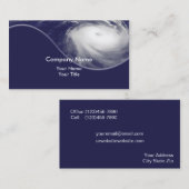 La tempête Shutters des cartes de visite (Devant / Derrière)