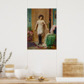 La tentation de Hans Zatzka - poster (Cuisine)